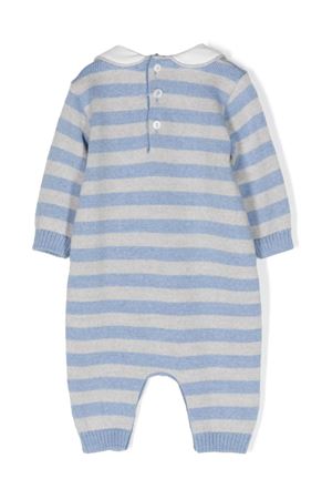 Tutina a righe in lana vergine LITTLE BEAR KIDS | 7105LATTECIELO